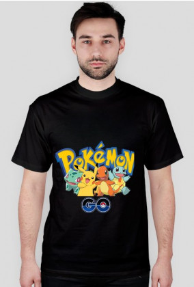 Koszulka Męska "Pokemon GO"