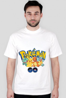 Koszulka Męska "Pokemon GO"