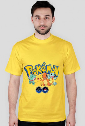 Koszulka Męska "Pokemon GO"