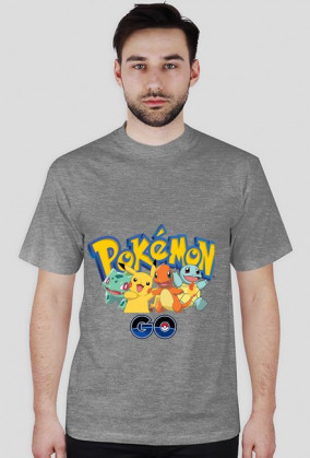 Koszulka Męska "Pokemon GO"
