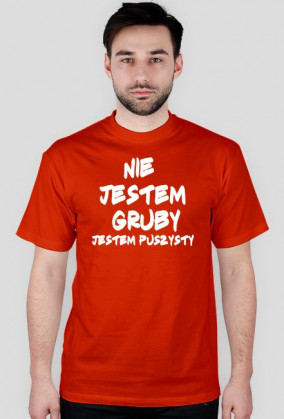 Nie jestem gruby - męska