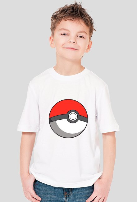 Pokeball - T-shirt dziecęcy (różne kolory) [Pokemon]