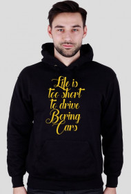 bluza z kapturem life is too short
