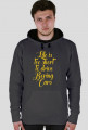bluza z kapturem life is too short