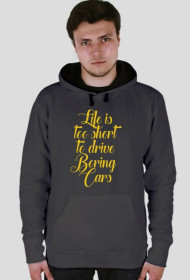 bluza z kapturem life is too short