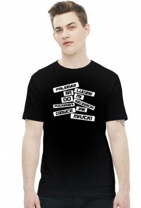 Fałszywi Ludzie (t-shirt) jasna grafika