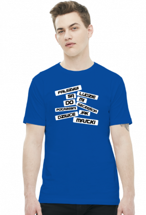 Fałszywi Ludzie (t-shirt) jasna grafika