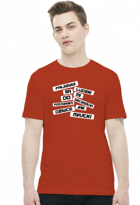 Fałszywi Ludzie (t-shirt) jasna grafika