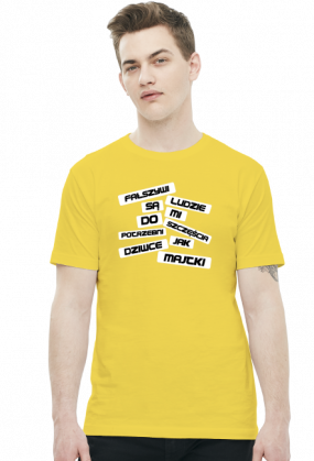 Fałszywi Ludzie (t-shirt) jasna grafika
