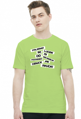 Fałszywi Ludzie (t-shirt) jasna grafika