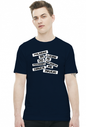 Fałszywi Ludzie (t-shirt) jasna grafika