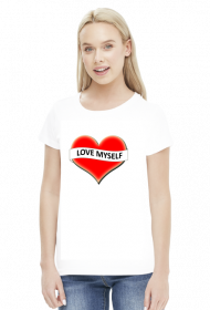 Koszulka Damska Love Myself