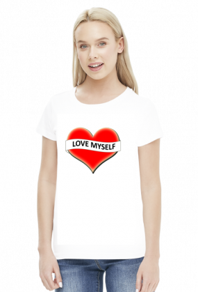 Koszulka Damska Love Myself