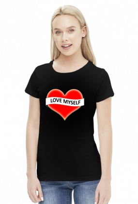 Koszulka Damska Love Myself