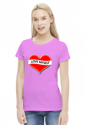 Koszulka Damska Love Myself