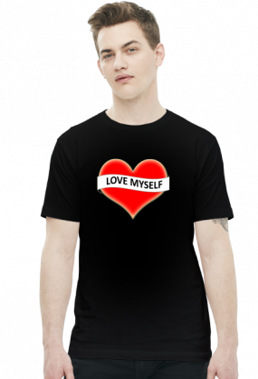 Koszulka Męska Love Myself