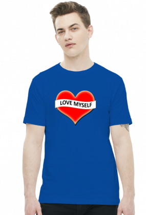 Koszulka Męska Love Myself