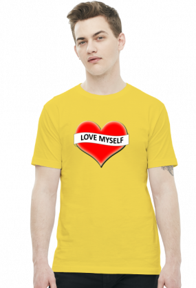 Koszulka Męska Love Myself