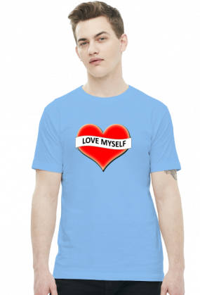 Koszulka Męska Love Myself
