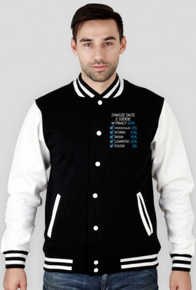 Bluza Sportowa Zawsze daję z siebie w pracy 100%
