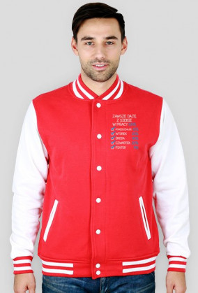 Bluza Sportowa Zawsze daję z siebie w pracy 100%
