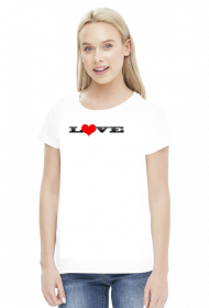 Koszulka Damska Love