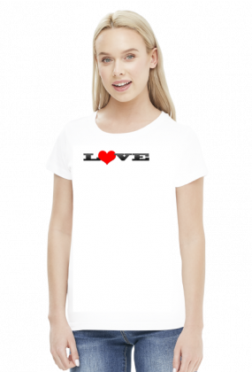 Koszulka Damska Love