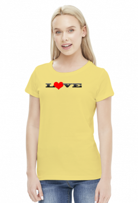 Koszulka Damska Love