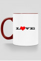 Kubek kolorowy Love