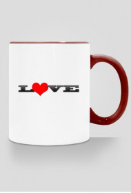 Kubek kolorowy Love
