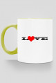 Kubek kolorowy Love
