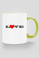 Kubek kolorowy Love