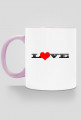 Kubek kolorowy Love