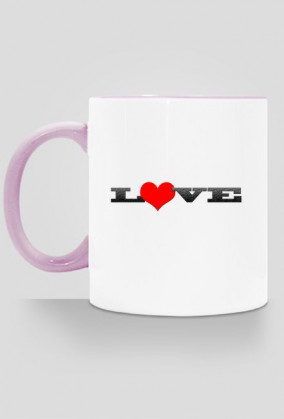 Kubek kolorowy Love