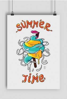 Summer Time Plakat - Plakaty w Space Balls