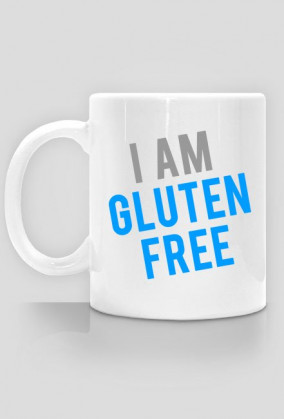 I am gluten free - kubeczek