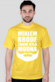 Koszulka MIAŁEM BRODĘ ZANIM BYŁA MODNA - BIAŁA chceto!