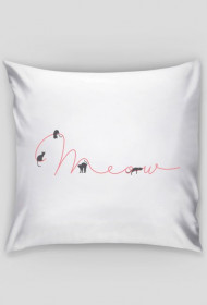 poszewka MEOW