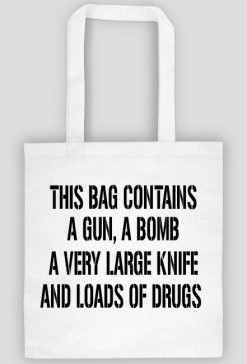 This bag contains
