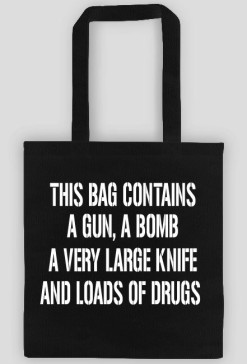 This bag contains