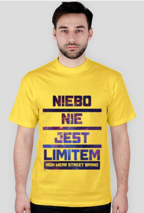 Koszulka "Niebo nie jest limitem"