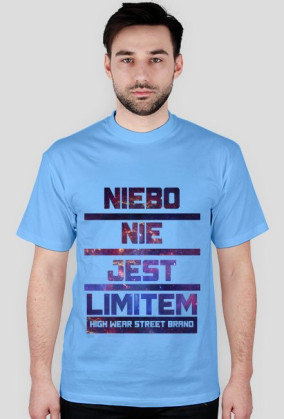 Koszulka "Niebo nie jest limitem"