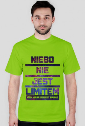 Koszulka "Niebo nie jest limitem"