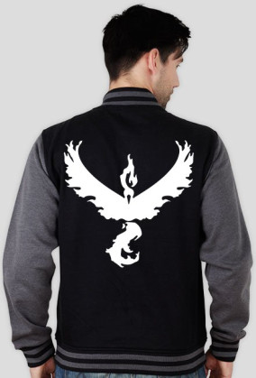 Pokemon Go Team Valor Baseball bluza