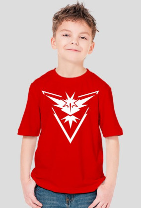 Pokemon Go Team Instinct Koszulka T-Shirt Dziecko Kids