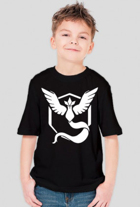 Pokemon Go Team Mystic Koszulka T-Shirt Dziecko Kids