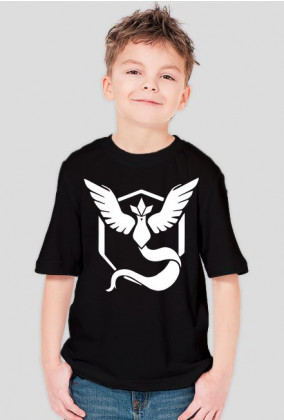 Pokemon Go Team Mystic Koszulka T-Shirt Dziecko Kids