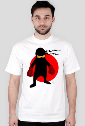 T-Shirt koszulka z nadrukiem Ninja