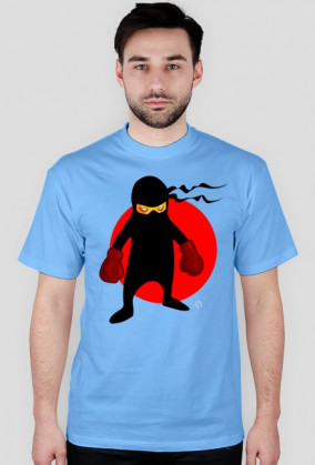 T-Shirt koszulka z nadrukiem Ninja