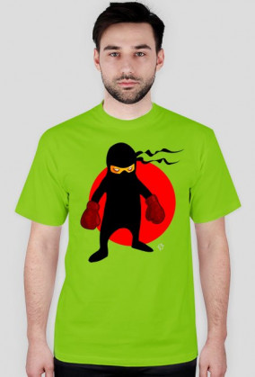 T-Shirt koszulka z nadrukiem Ninja
